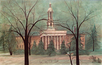 Penn State's Old Main - Artist Proof
