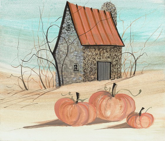 Pumpkin Barn, The Gicle - Artist Proof
