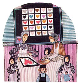 Quilting Hearts - Artist Proof