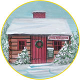 Ornament-Santa's Cabin