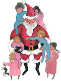 Santa's Joy Gicle - Artist Proof