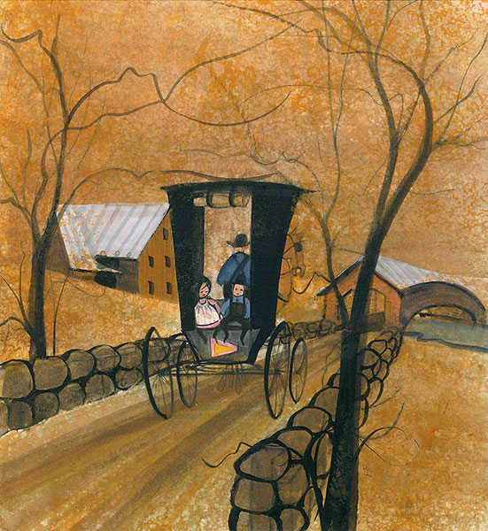 Sharing Grandpa's Carriage Gicle - Artist Proof