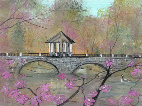 Spring in Piedmont Park Gicle - Artist Proof
