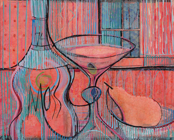 Still Life in Red Gicle