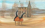 Stone House Visitors Gicle - Artist Proof