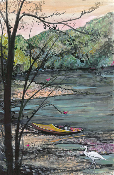 Summer on the New River Gicle - Artist Proof