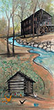 Summer at Wolf Creek Mill Gicle - Artist Proof