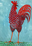 Swanky Rooster Giclée