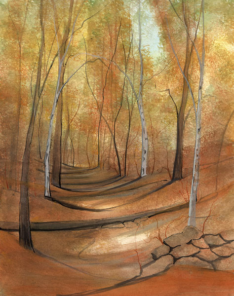 Trail to Humpback Rock Gicle - Artist Proof