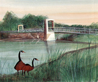 Walking Bridge, The - Artist Proof