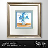 Healing Bouquet Framed