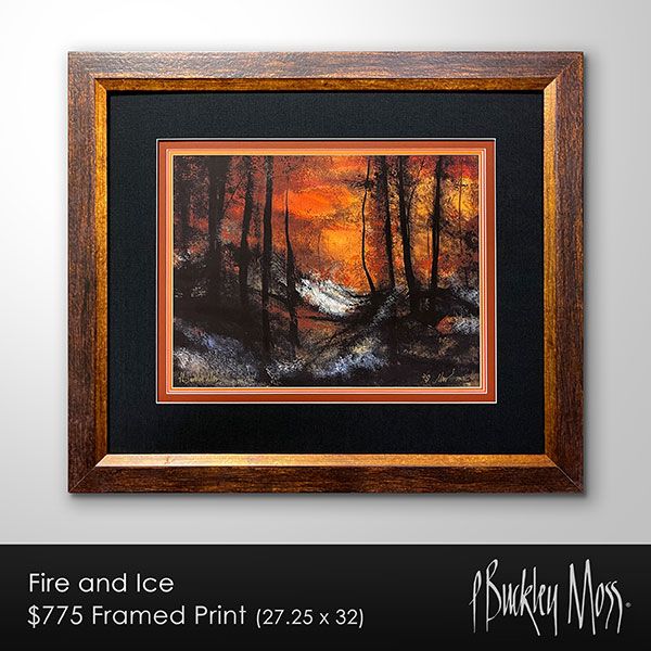 Fire and Ice Framed