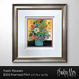 Fresh Flowers Framed