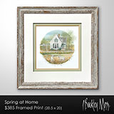 Spring at Home Framed
