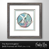 The Hummingbird Artist Proof Framed