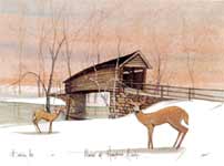 Winter at Humpback Bridge - Artist Proof