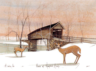 Winter at Humpback Bridge - Artist Proof