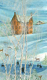 Winter Day at the Pond Gicle - Artist Proof