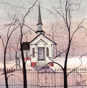 Woodland Church - Artist Proof